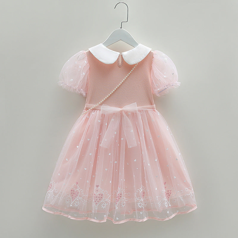 Women's & Children's Princess Elsa Summer Fashionable Little Skirt Children's Dress