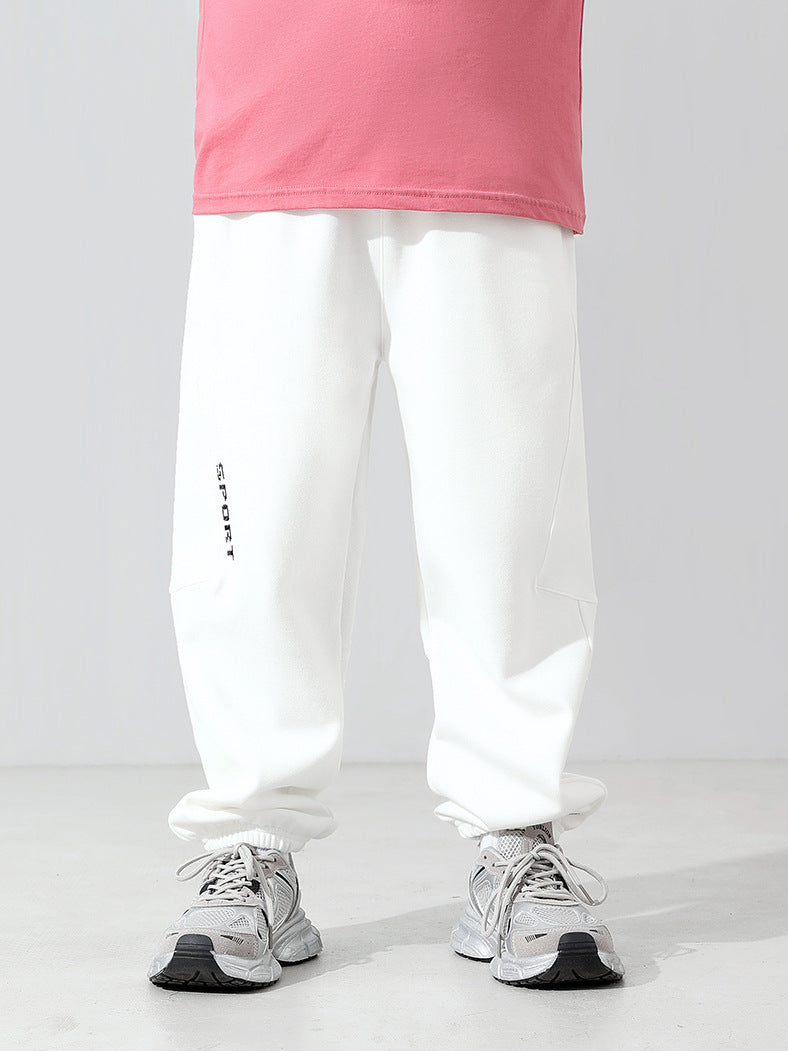 Men's & Children's Crawler Korean Style Sports Trousers Middle Children's Pants