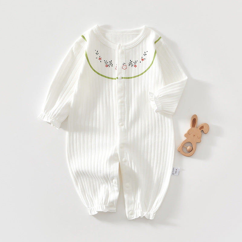 Born Rompers Romper Boy Pure Cotton Jumpsuit, Climbing Suit