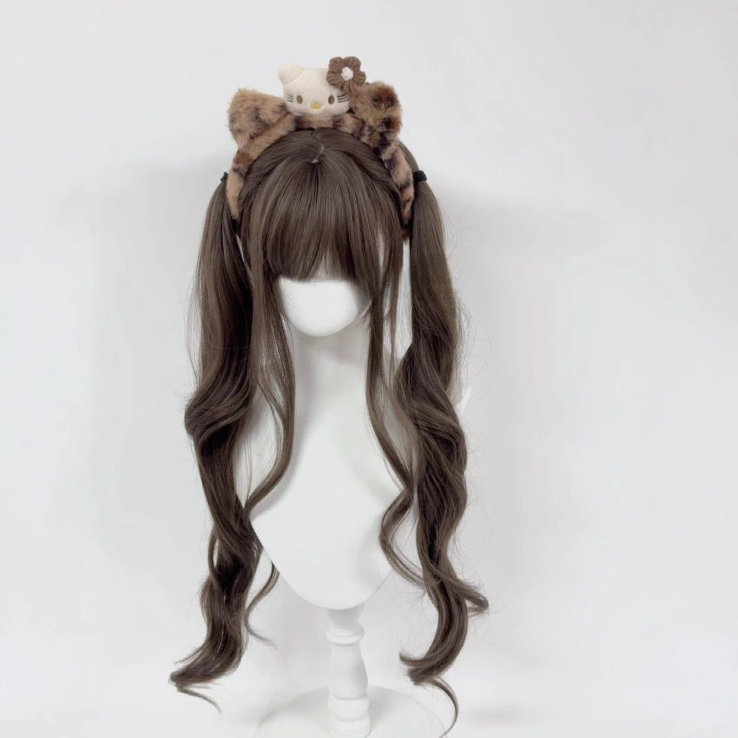 Lolita Style Female Luo Curly Hair Wig Long Curls
