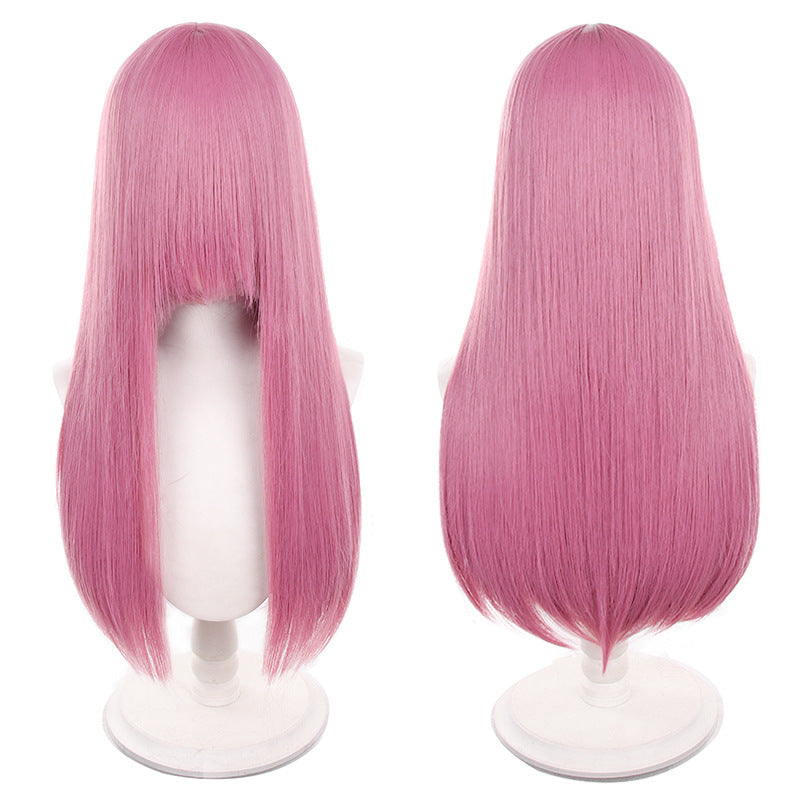 Universal Long Straight Weight Shape Head Cos Wig