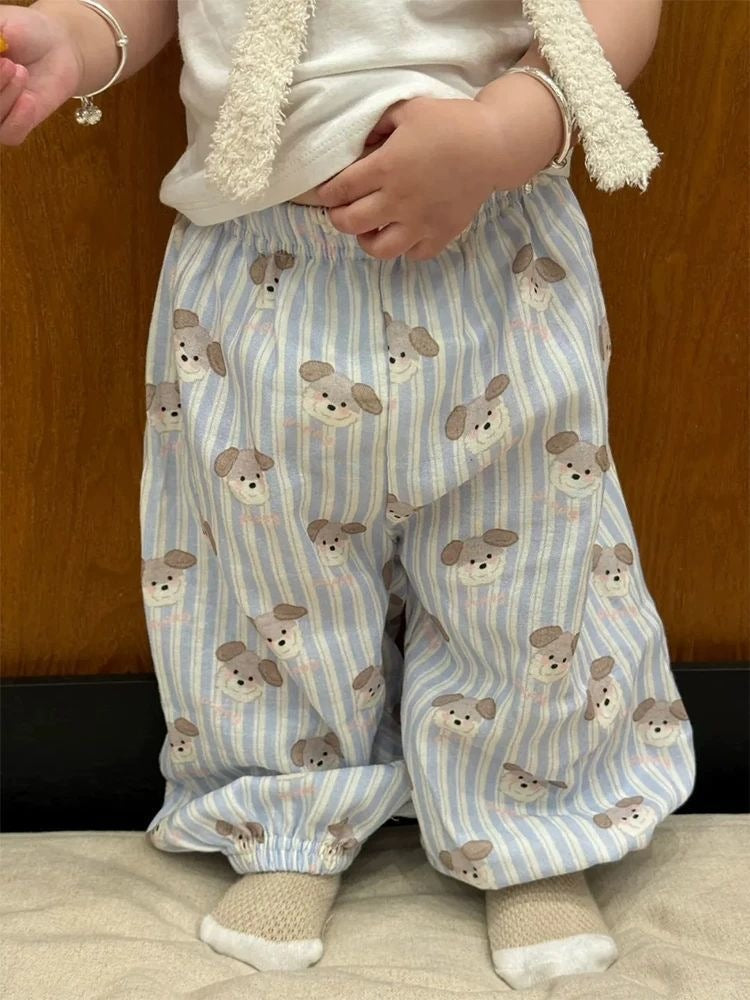 Children's Clothing Summer Anti Mosquito Trousers Korean Style Children's Pants