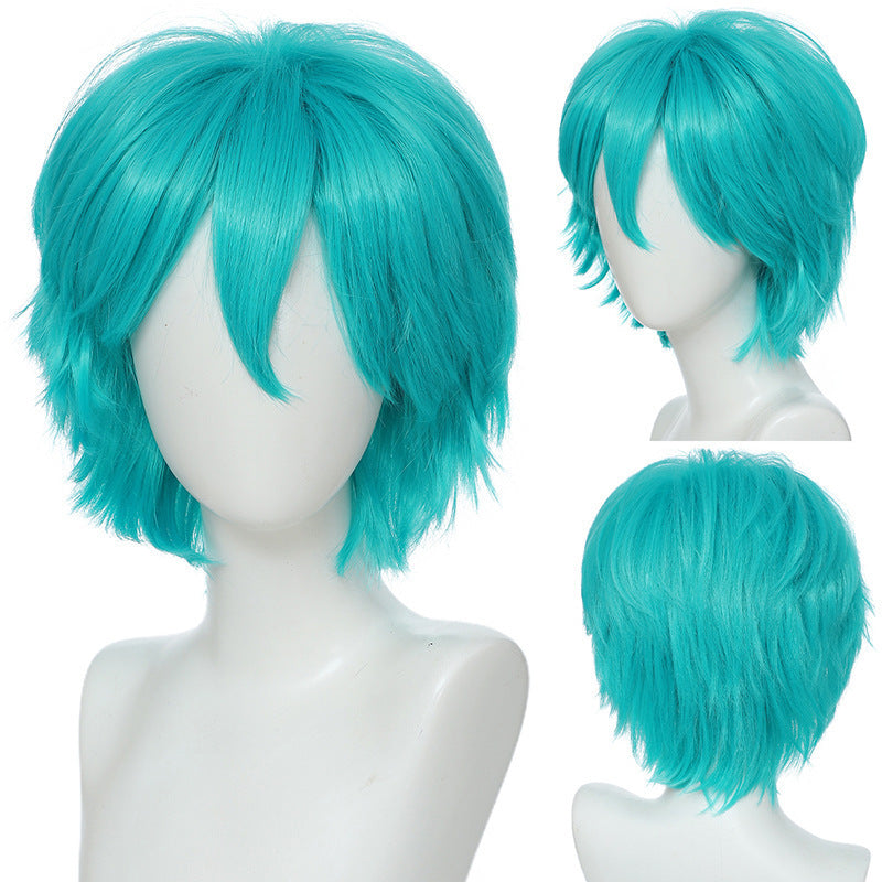 Short Hair Closing Face Top Optional Mao Style Cos Wig