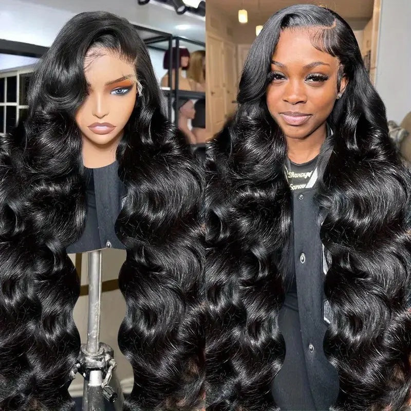 Fashion Front Lace Inch Big Wave Curly Wig Long Curls