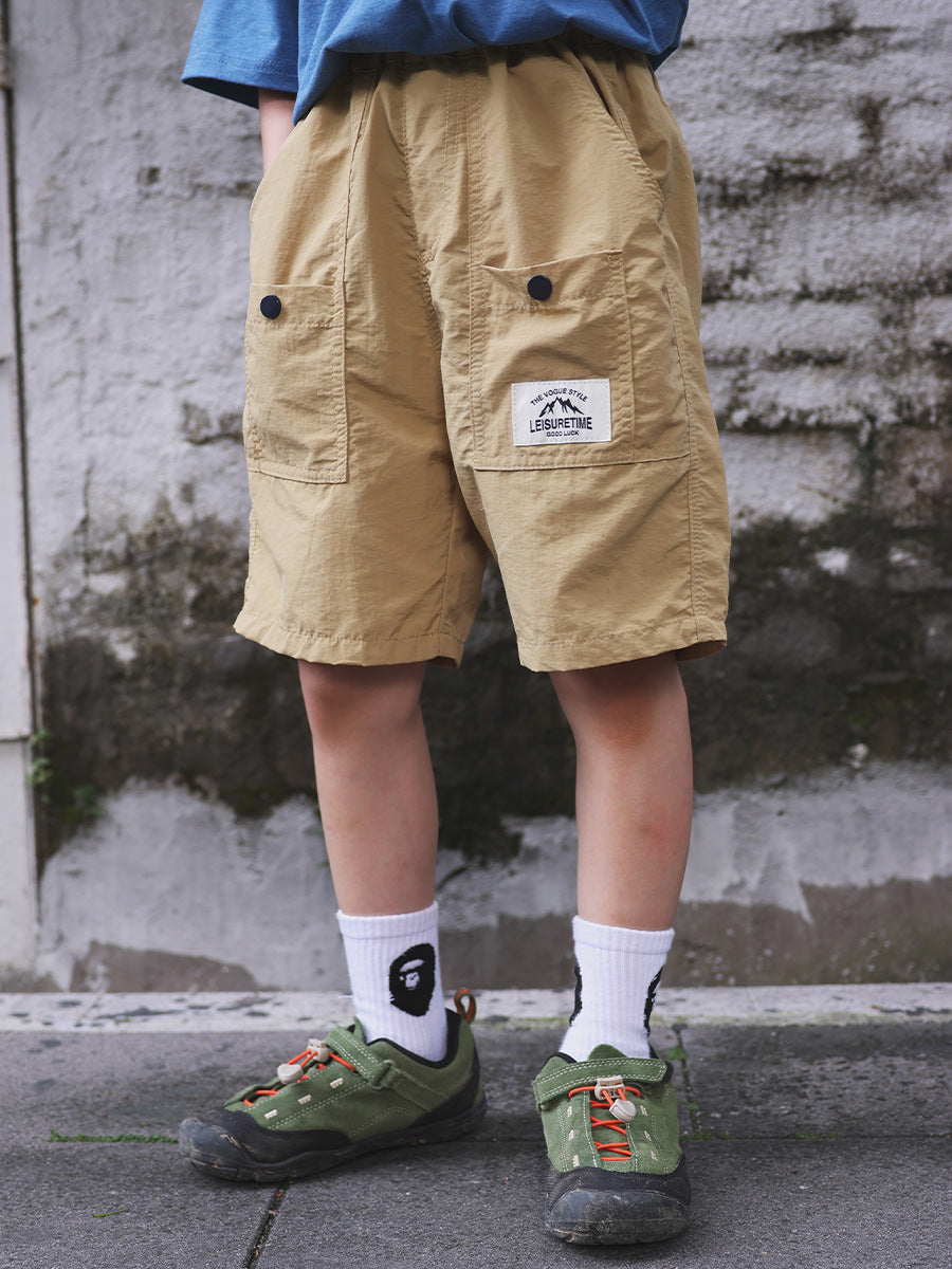Children's Outdoor Shorts Summer Lightweight Breathable Versatile Children's Pants