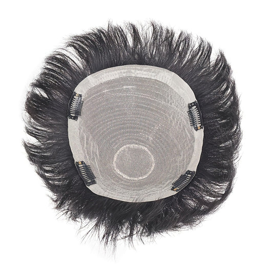 Men's Hair Refreshing Three-dimensional Front Thorn Head Supplementing Piece Human Men's Wig