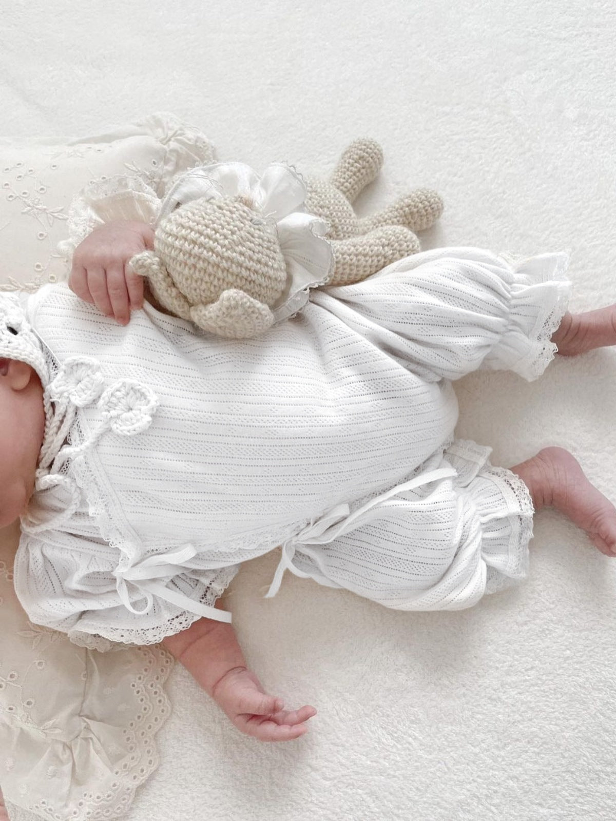 Class Hollow Out Open Lace Jumpsuit Born Clothes Jumpsuit, Climbing Suit
