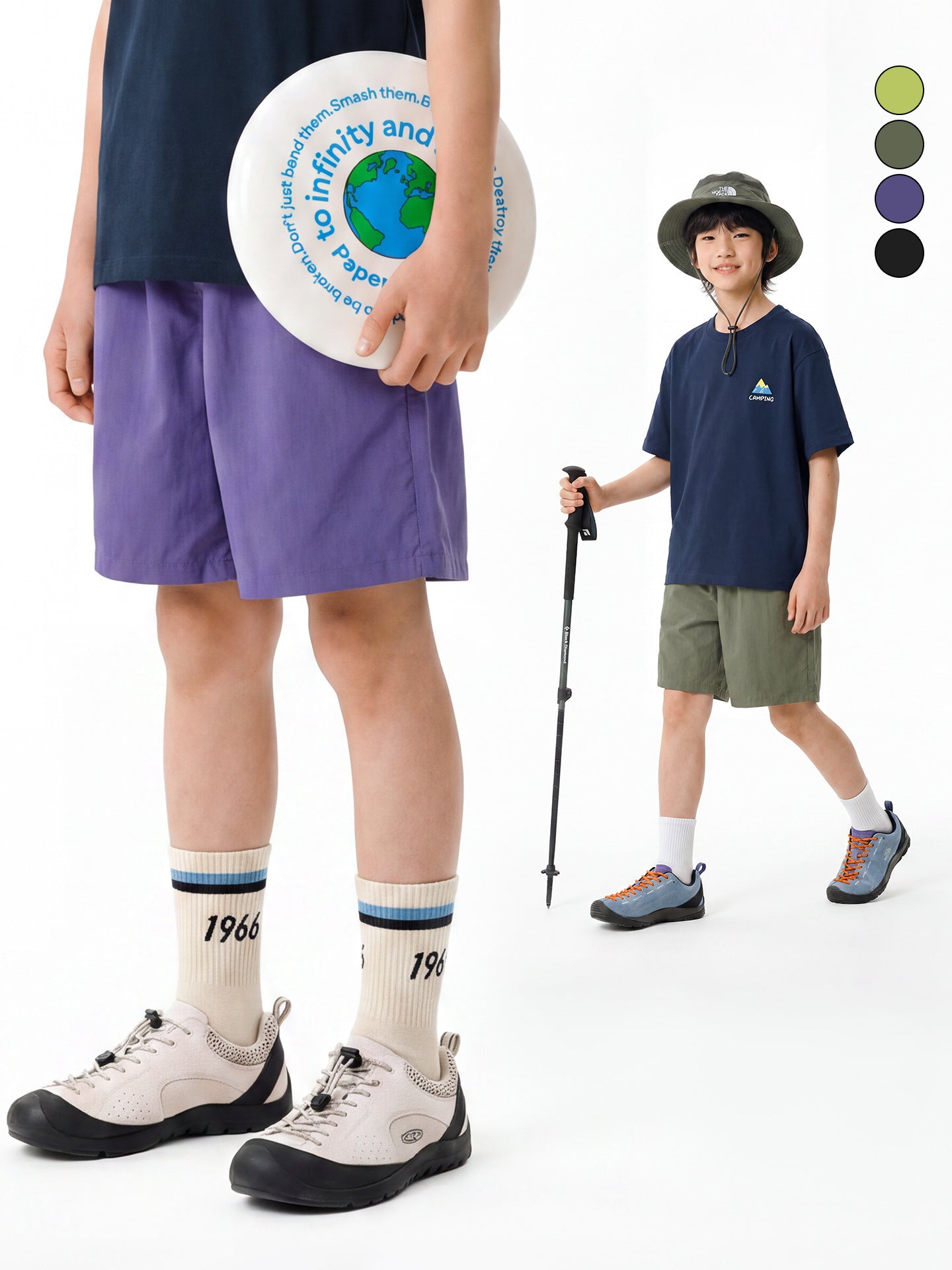 Children's Summer Outdoor Boys Cool Feeling Track Shorts Medium Big Casual Children's Pants
