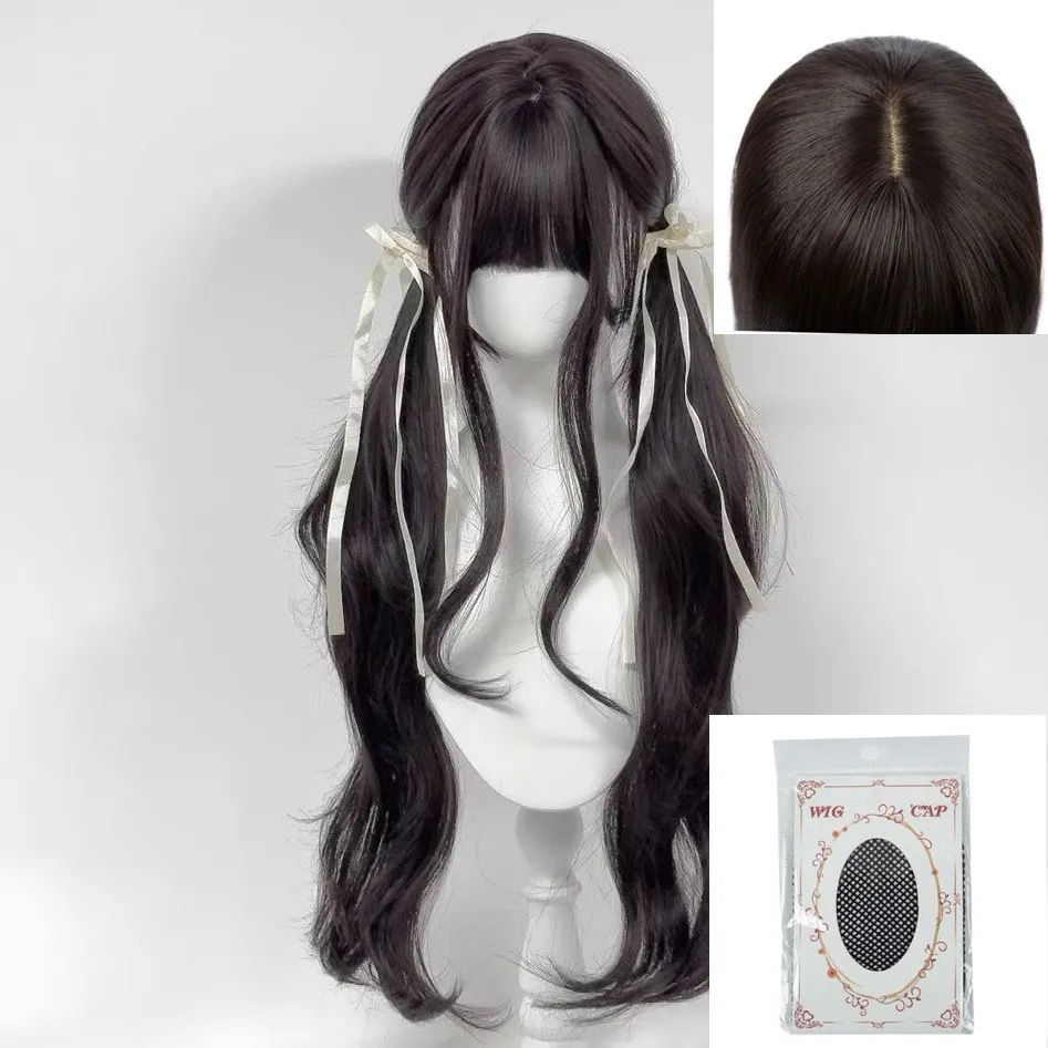 Lolita Style Female Luo Curly Hair Wig Long Curls