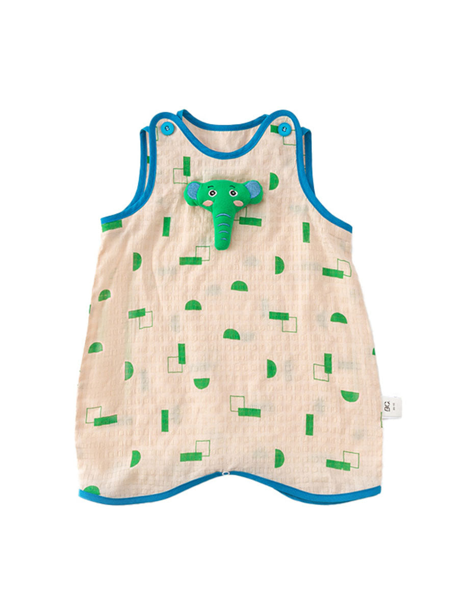 Children's Clothing Summer Clothes Thin Romper Sleeveless Jumpsuit, Climbing Suit