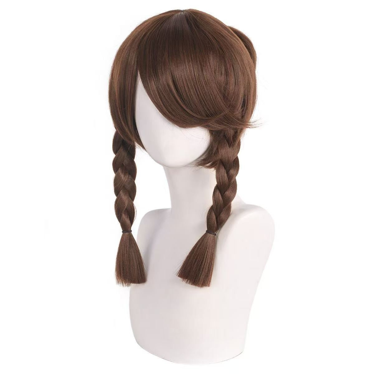 Egg Puff Party Double Ponytail Linkage Simulation Cos Wig