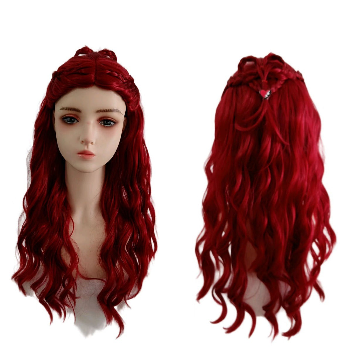 Vampire Descendant Princess Rebel League Red Cos Wig
