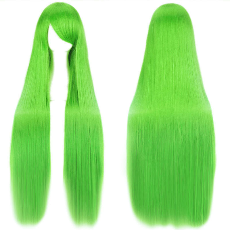 Classic Universal Color Hair Anime Fiber Long Straight Wig