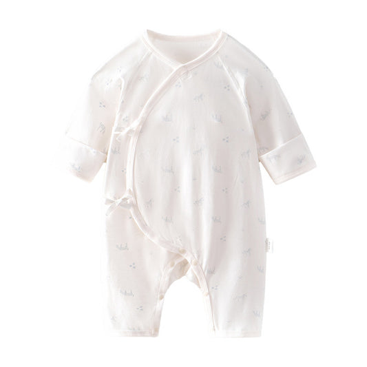 Summer Thin Cotton Butterfly Long Sleeve Jumpsuit Jumpsuit, Climbing Suit