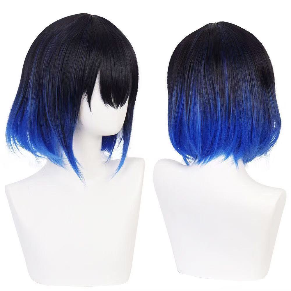 Net Ghost Anime Collection Level Gradient Long Cos Wig