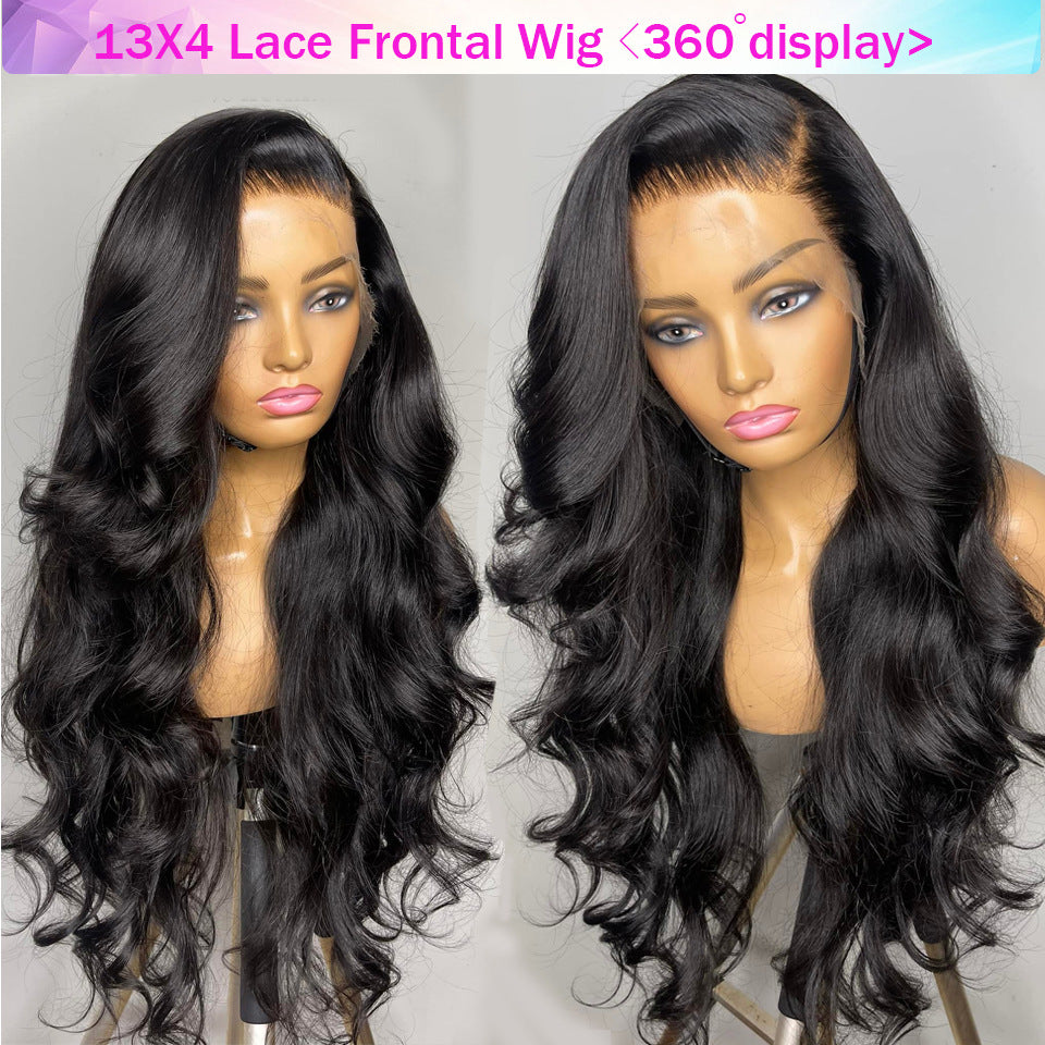 Wave Female Mid-length Curly Hair Chemical Wig Long Curls