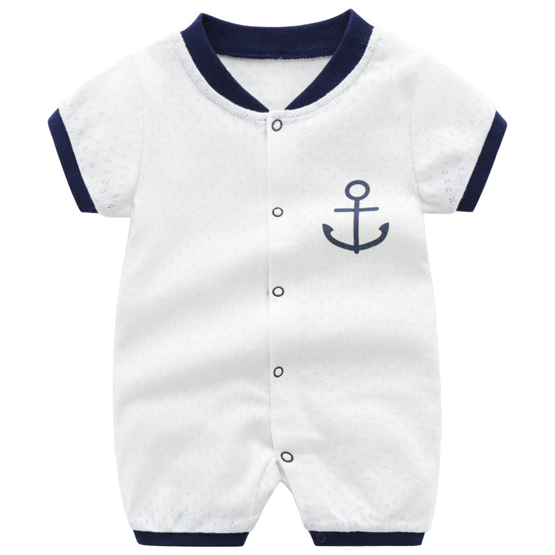 Clothes Summer Boy One Month Old Outfit Years Jumpsuit, Climbing Suit