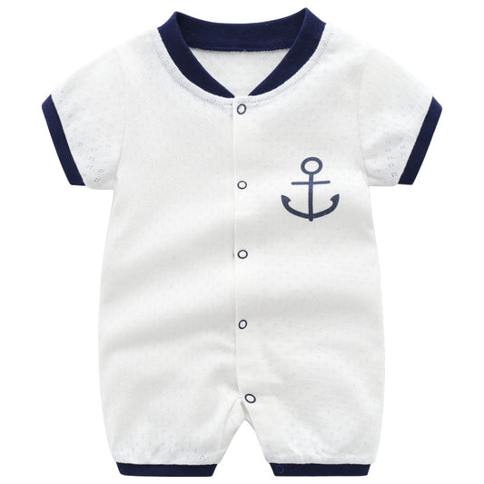 Clothes Summer Boy One Month Old Outfit Years Jumpsuit, Climbing Suit