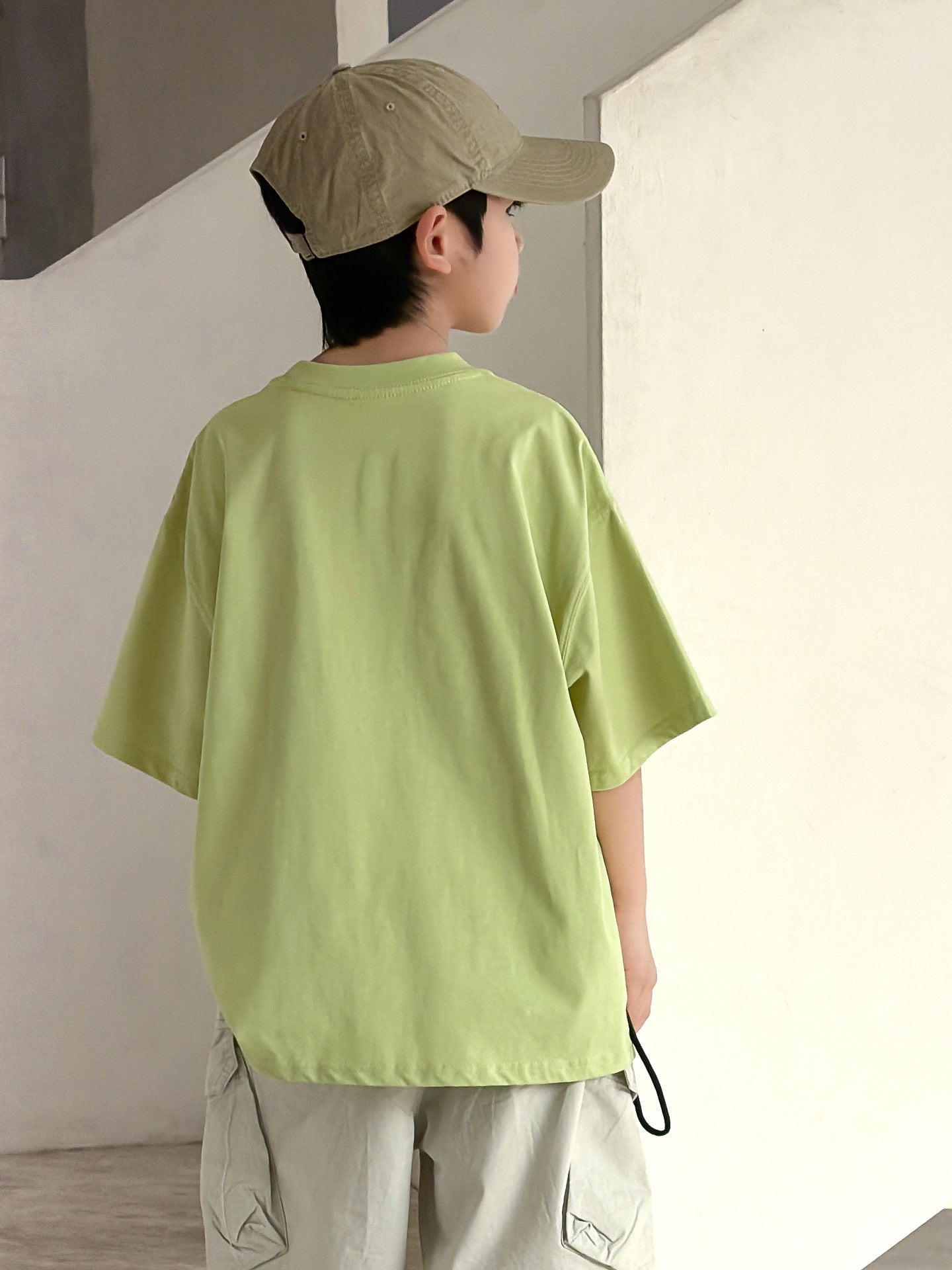 Boy's Short-sleeved Summer Wear Half Sleeve Boy Children's T-shirt