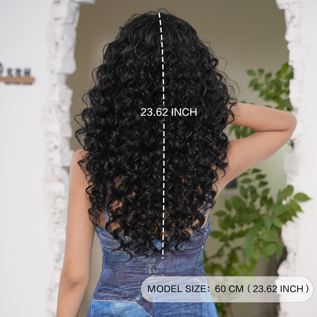 Hot Spring Roll Female Deep Wave Long Other Wig