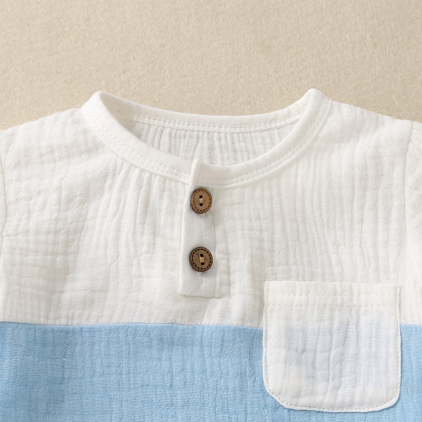 Children's Short-sleeved Shorts Two-piece Hot Word Compliance Children's Suit