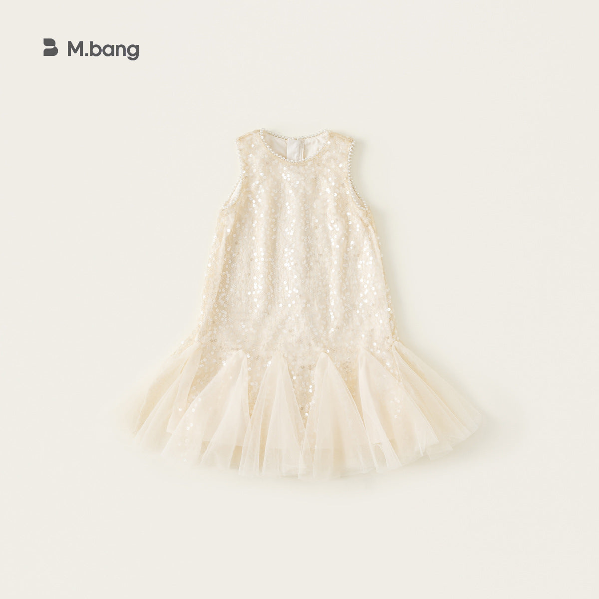 Children's Clothing Sequins Mesh Stitching Summer Small Princess Children's Dress