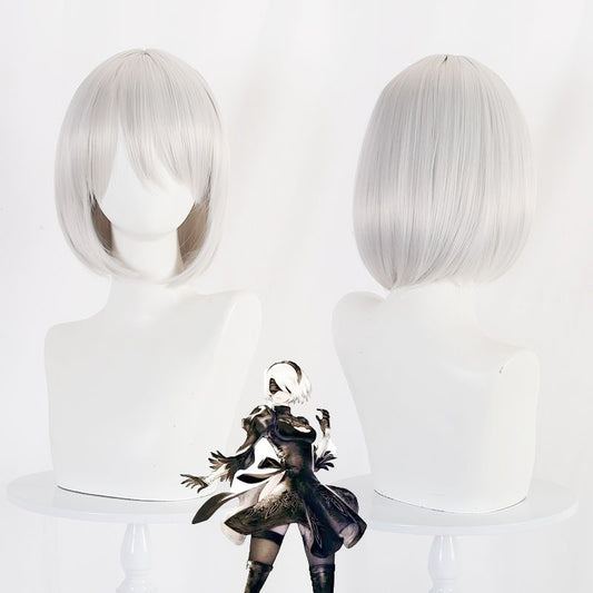 Pretty Automata Heroine Sier Gray White Cos Wig