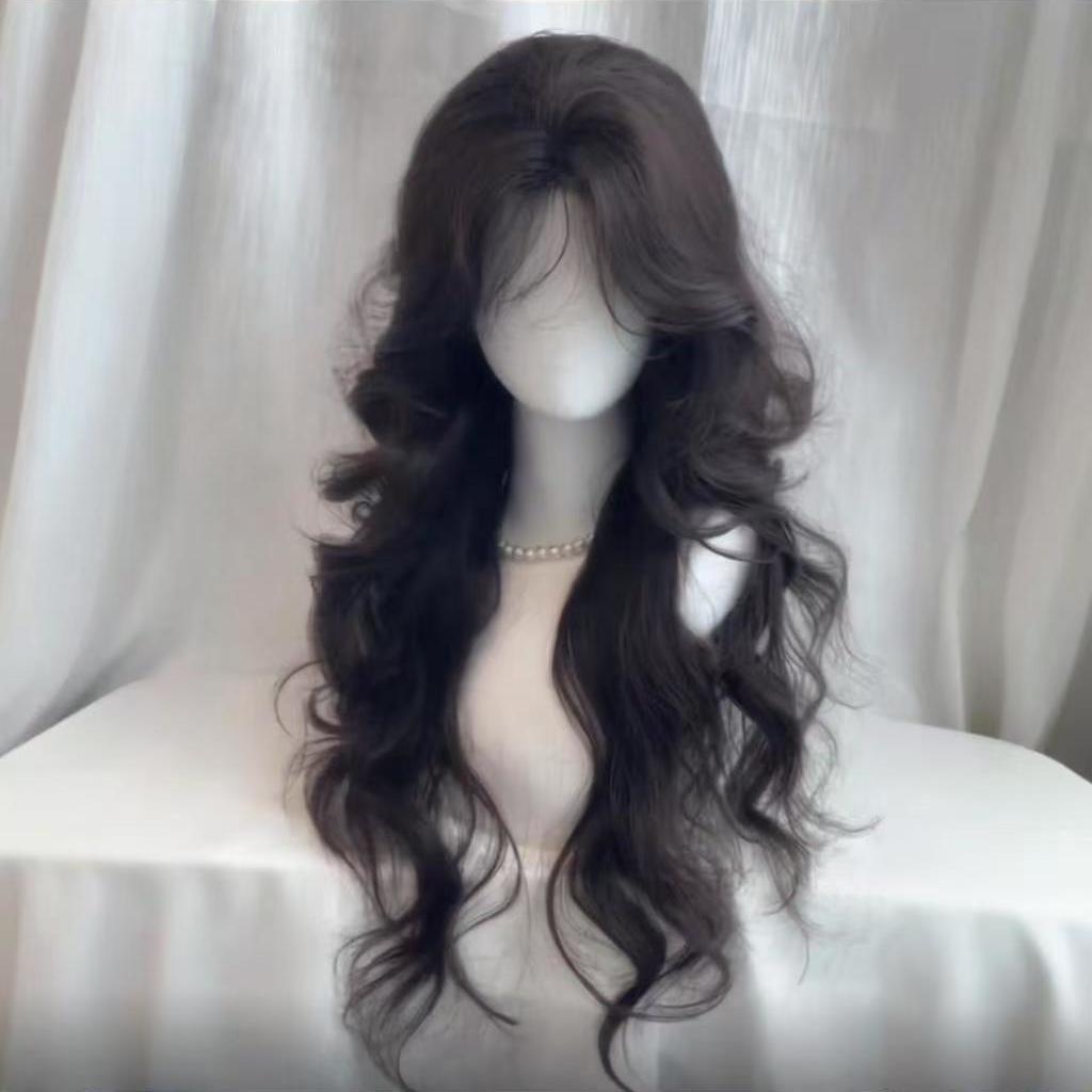 Large Volume Artificial Hair Everyday Fashion High Level Wig Long Curls