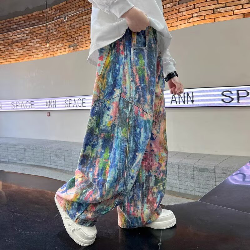 Boys Spring Clothing Wear Casual Trousers Fried Street Children's Pants