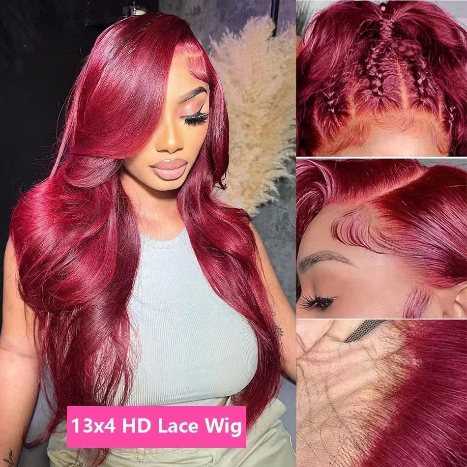 Front Lace Sheath Curly Hair Big Wig Long Curls
