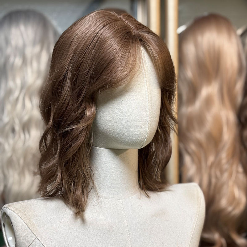 Small Lace Curly Hair Medium Natural Long Straight Wig