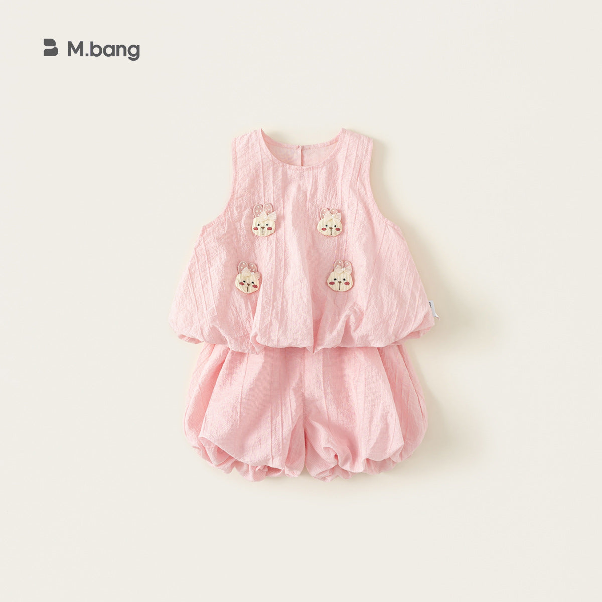 Children's Summer Little Sleeveless Pants Two-piece Beautiful Clothes Children's Suit