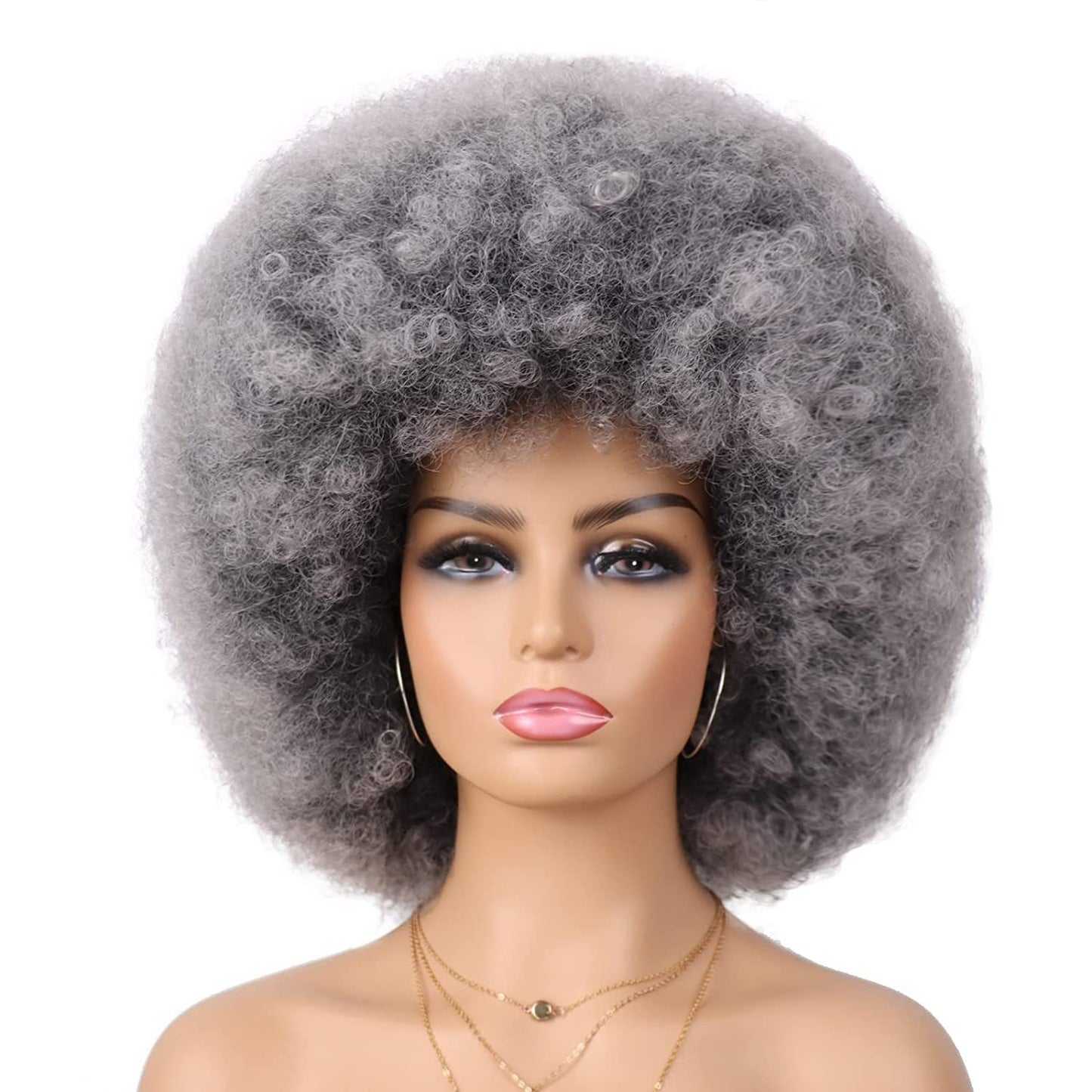 Women's Small Volume Afro More Colors Can Come To The Wig Long Curls