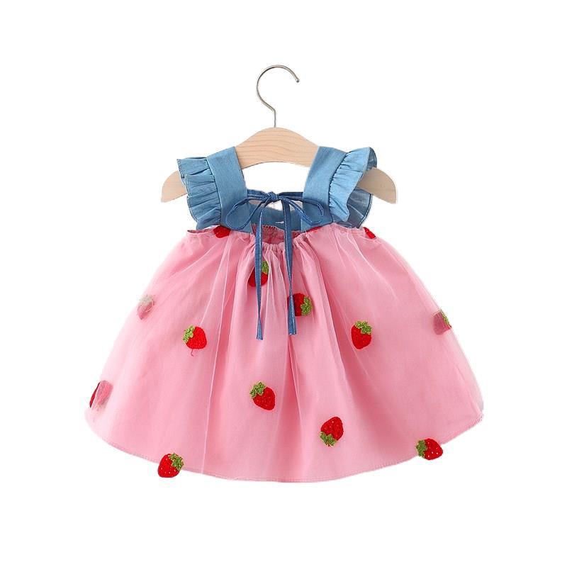 Women's Summer Princess Tulle Tutu Fashion Sundress Children's Dress