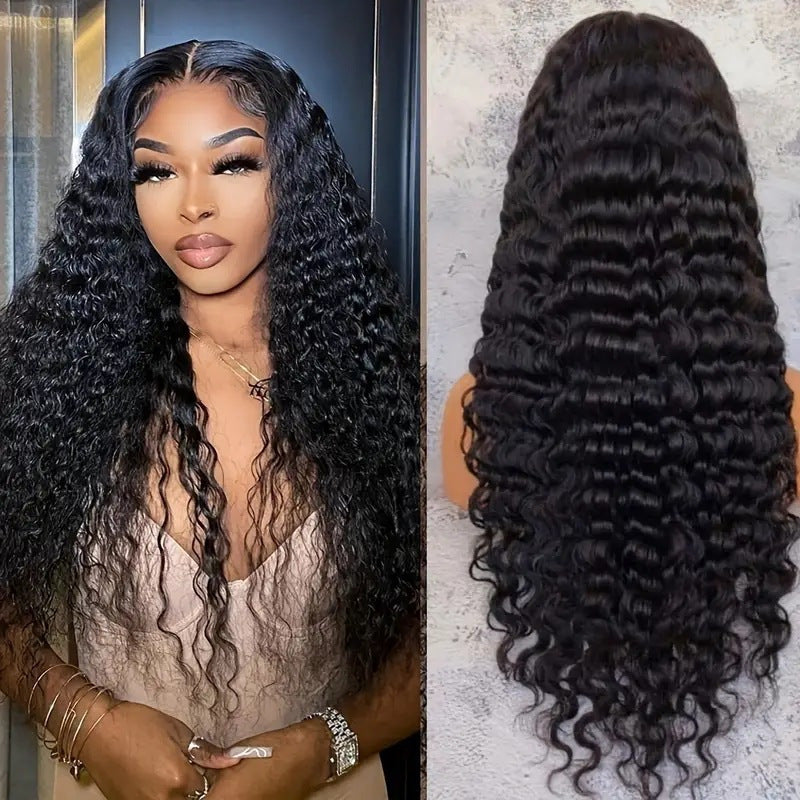 Small Roll Wound Tube Curly Fashion Piano Color Wig Long Curls