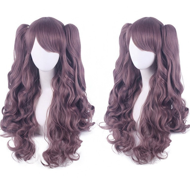 Anime Lolita Jaws Clamp Pair Ponytail Sheath Cos Wig