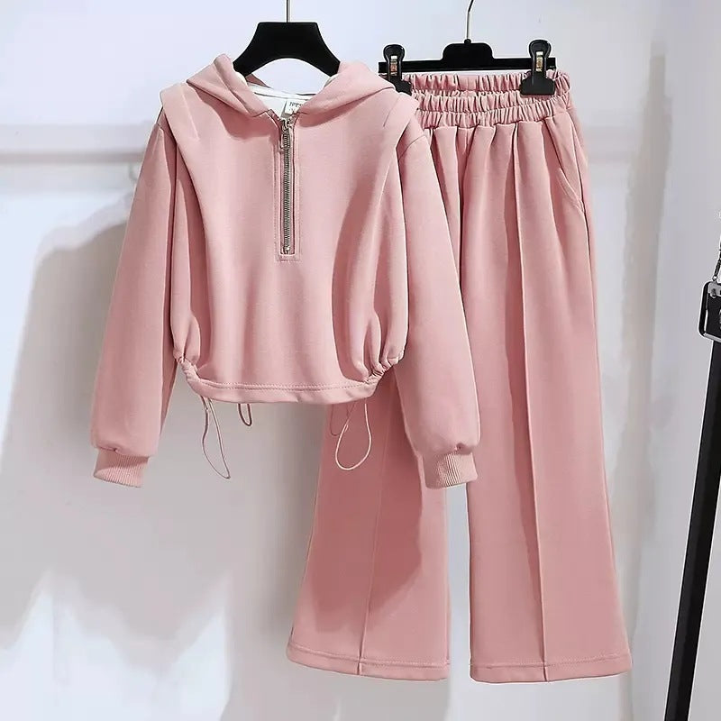 Children's Sports Autumn Fashionable Pants Hooded Sweater Children's Suit