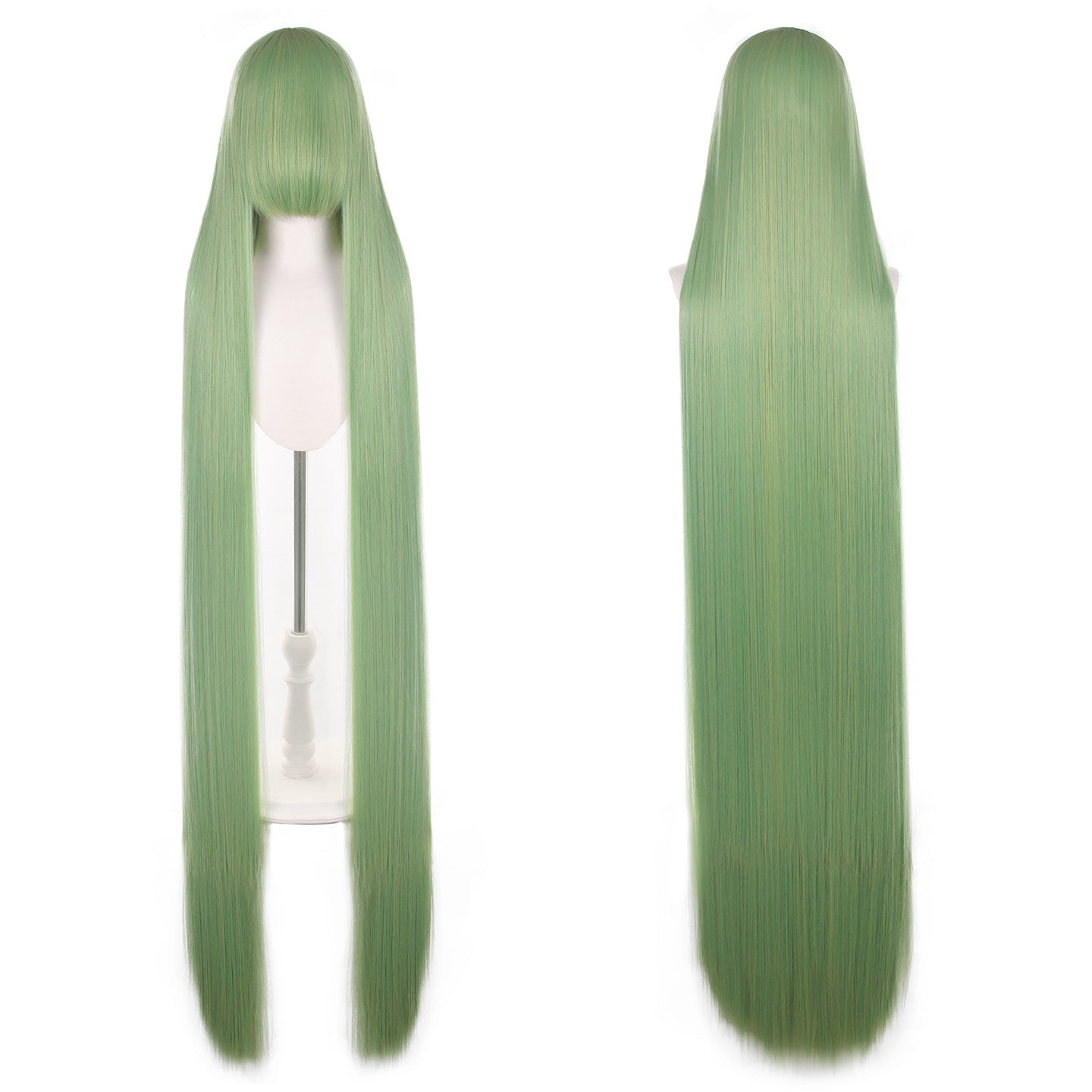 Universal Round Head Fur Female Hair Cos Wig