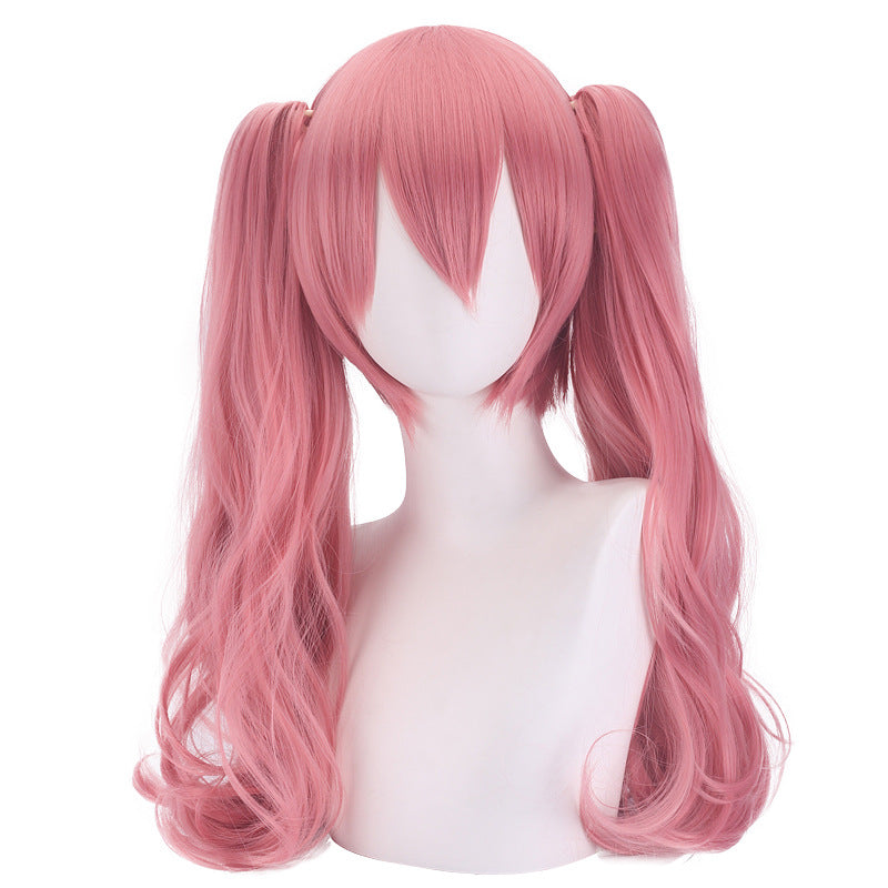 One Piece Princess Ghost Pink Double Cos Wig