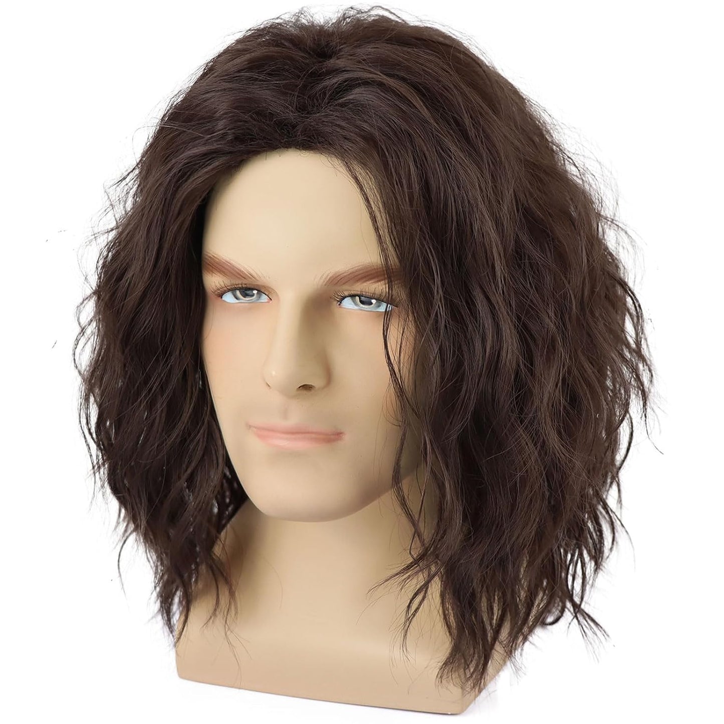 Men's Curls Short Curly Hair Medium Chemical Men's Wig