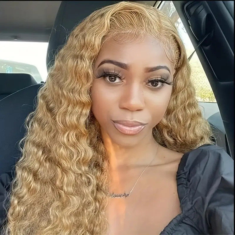 Women's African Wigs With Small Curly Hair Wig Long Curls