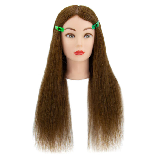 Curly Hairdressing Teaching Mannequin Braided Makeup Doll Other Wig