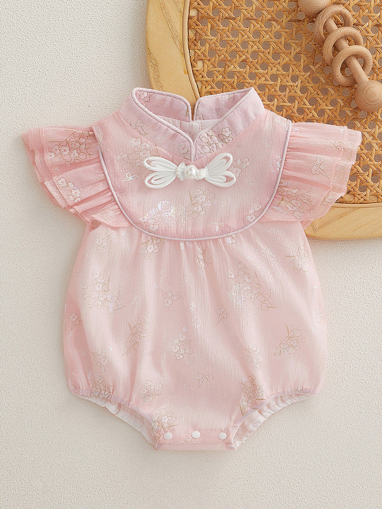 Babies Summer Born Jumpsuit Days Old One Year Dress National Jumpsuit, Climbing Suit