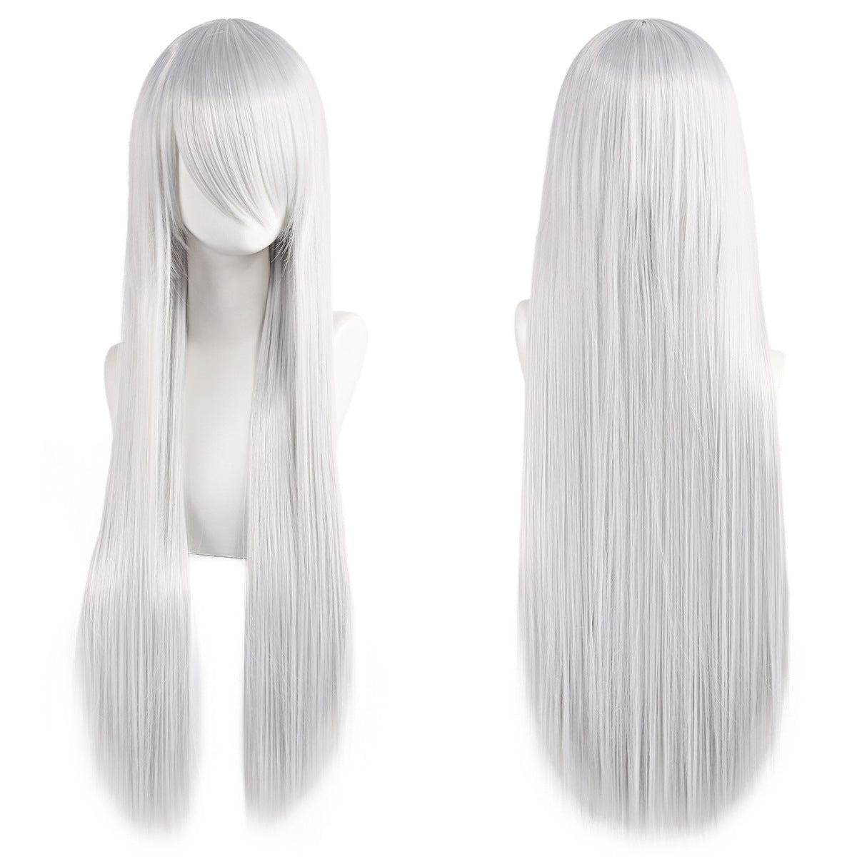 Women's & Men's Universal Color Long Straight Hair Mao Cos Wig