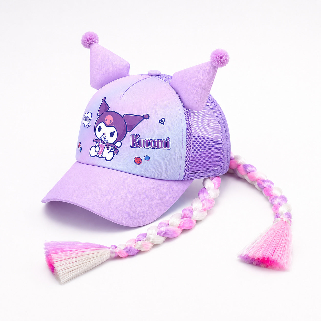 Children's Clow Hat Sun Protection Baseball Cap Summer Cos Wig