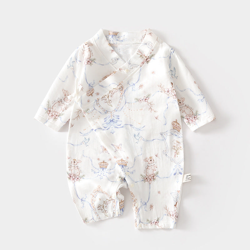 Jumpsuit Summer Romper Long Sleeve Bamboo Fiber Air Jumpsuit, Climbing Suit