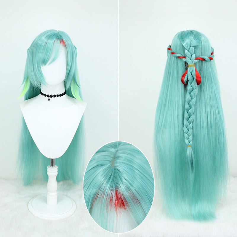 Hero Glory Corn Stigma Fluffy Scalp Puffy Silk Cos Wig