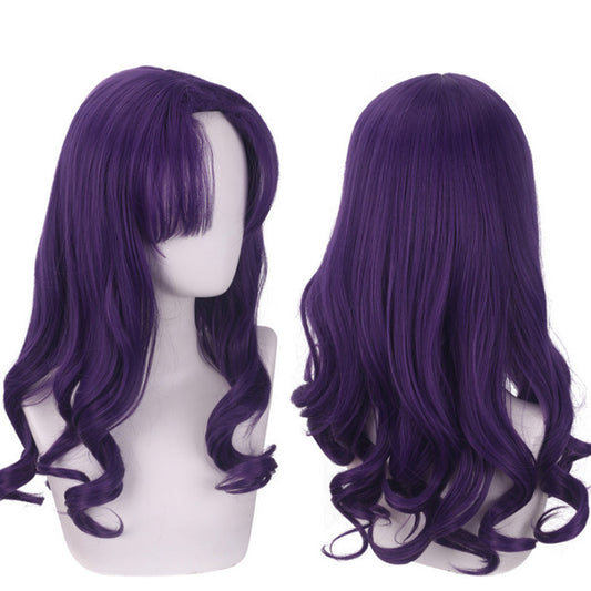 Cardamom Neon Genesis Evangelion Medium Purple Cos Wig