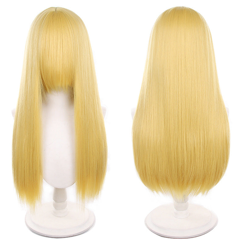 Universal Long Straight Weight Shape Head Cos Wig