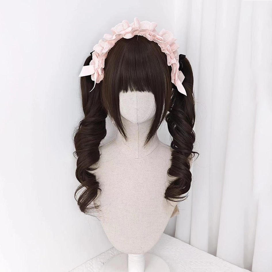 Curly Hair Sweet Soft Sheath Artificial Other Wig